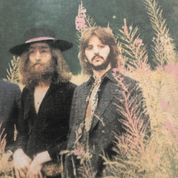 Womens crop top The Beatles T-shirt size Large - Picture 3 of 4